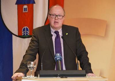 Stefan Siemer Kreisvorsitzender und MdL  bei seiner Ansprache