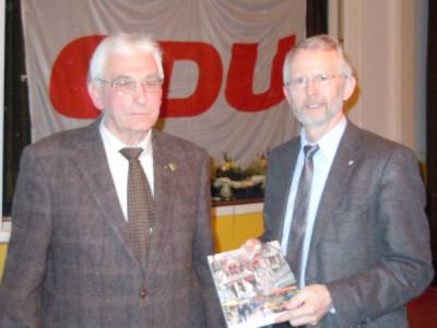 Ehrung Heinrich Habe fr 60 Jahre CDU Mitgliedschaft